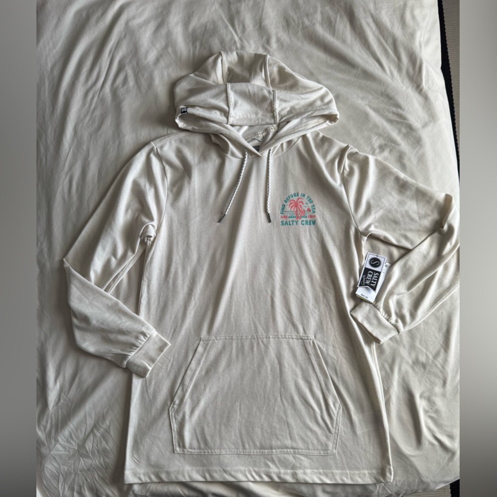 SALTY CREW GOOD TIMES HOODED TECH HOODIE - Picture 4 of 9